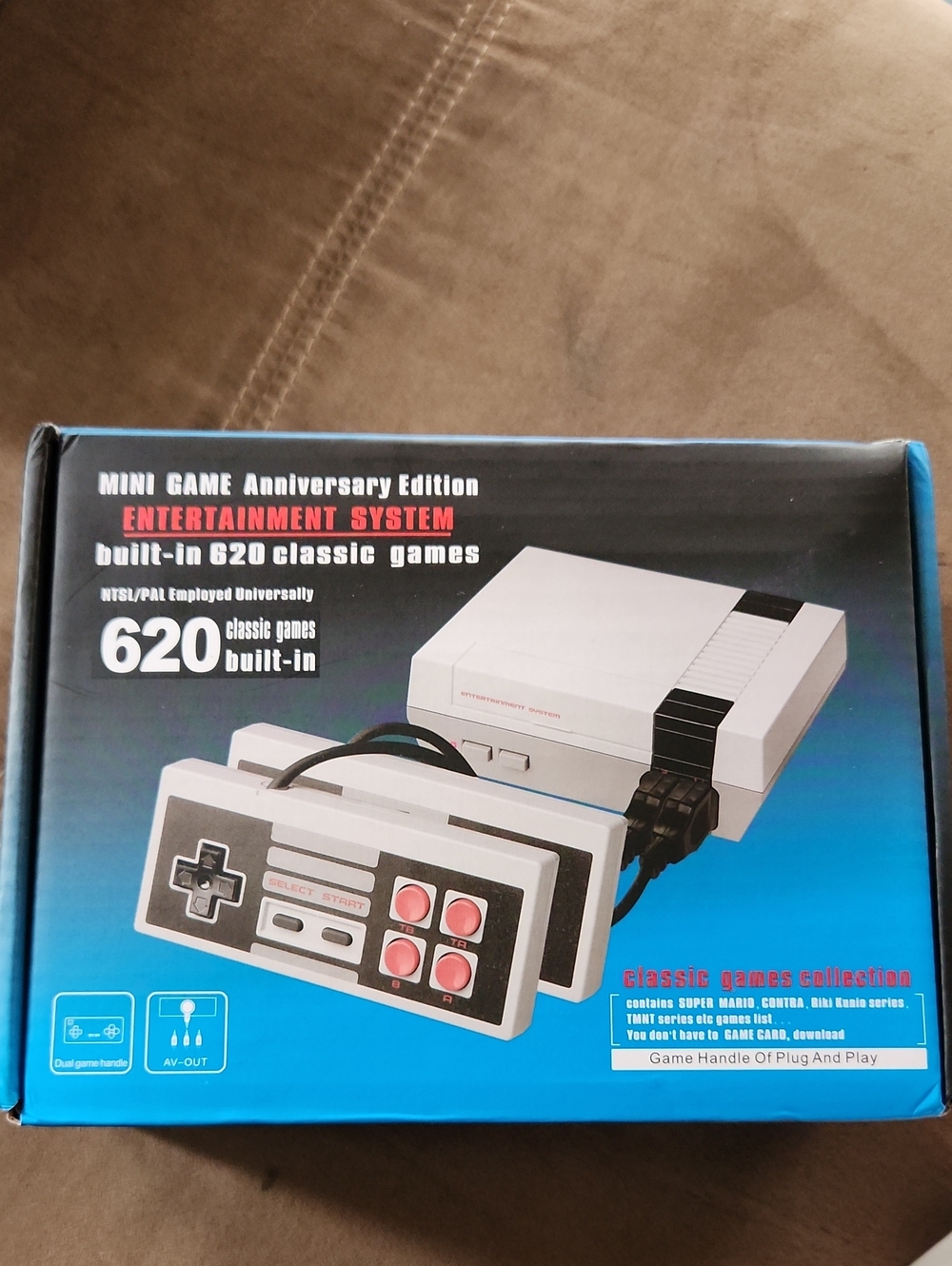 Classic Mini Game Entertainment System 620 Classic Games Built In Brand New